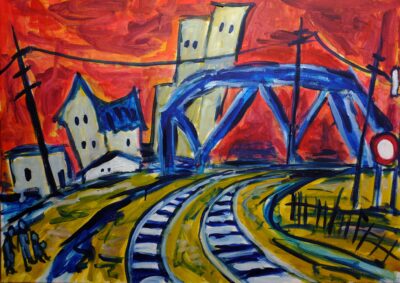 Eisenbahnbrücke