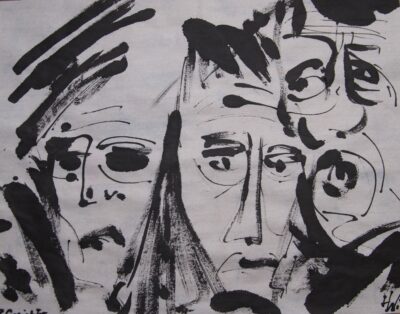 Drei Gesichter
