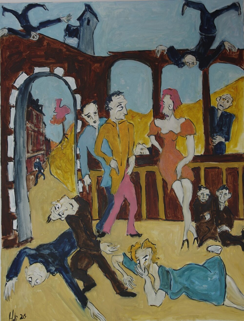 Holger Wittig-Koppe - Vom Himmel auf die Erden fallen sich die Engel tot (Wolf Biermann)